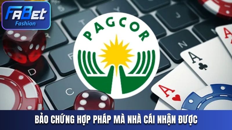 Bảo chứng hợp pháp mà nhà cái nhận được