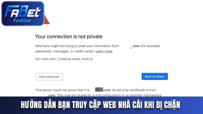 Hướng dẫn bạn truy cập web nhà cái khi bị chặn