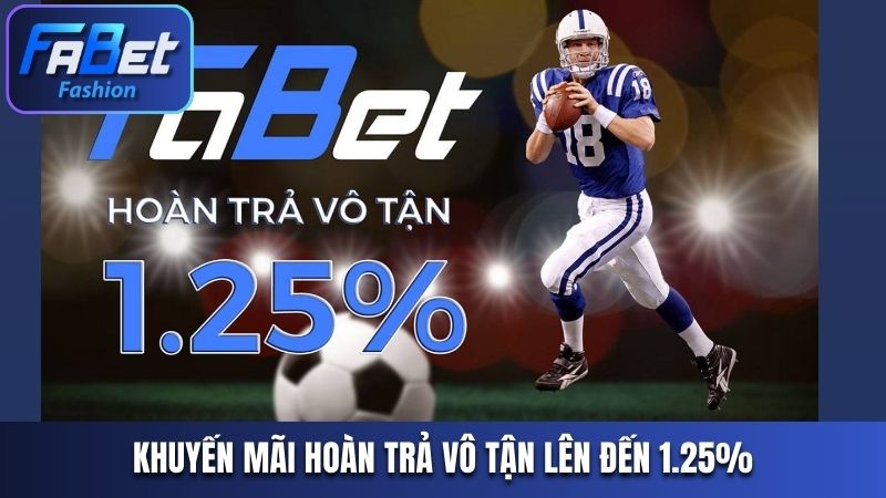 Khuyến mãi hoàn trả hấp dẫn lên đến 1.25%