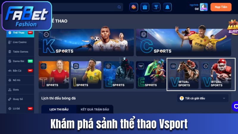 Sảnh Thể Thao Vsport