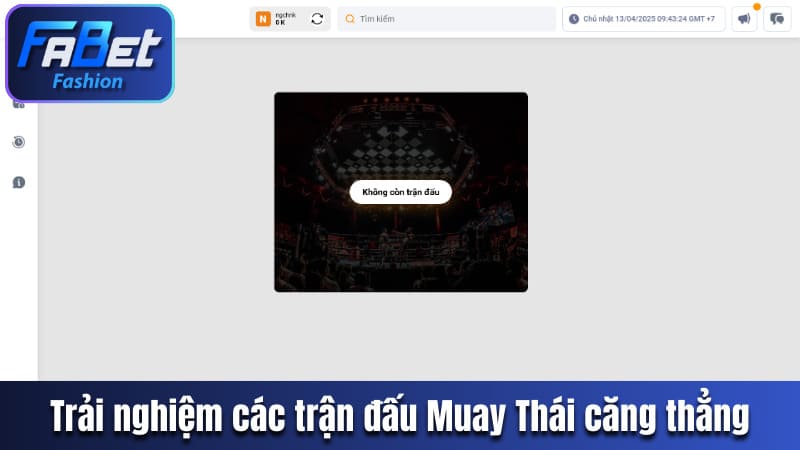 Trải nghiệm các trận đấu Muay Thái căng thẳng tại Vsport